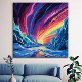 Sky Lights Polar Night Painting by Numbers
