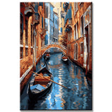 Venice Lagoon Painting by Numbers