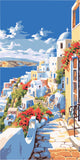 Santorini Greece Painting by Numbers