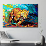 Running Leopard Painting by Numbers