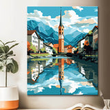 Village in Austria Paint by Numbers