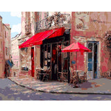Painting by numbers old town restaurant