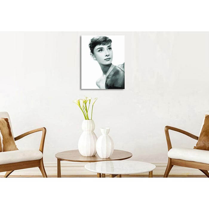 Painting by Numbers Audrey Hepburn