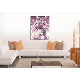 Paint by Numbers Purple Lilies