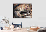 Painting by Numbers Piano Pictures