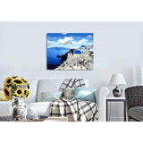 Painting by Numbers for Adults Santorini Greece