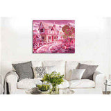 Paint by Numbers Purple House