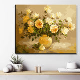 Paint by Numbers for Adults Roses Orange