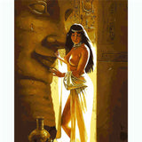 Painting by Numbers Nude Woman in The Temple
