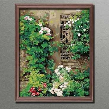 Pictures Painting by Numbers Climbing Plant Pink