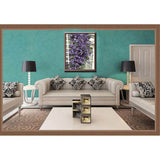 Painting by numbers climbing plant blue-purple