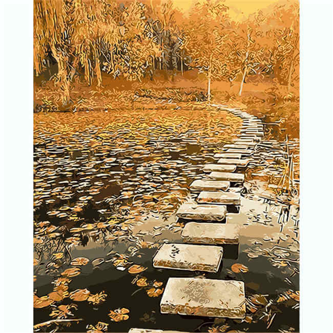 Painting by Numbers Waterway