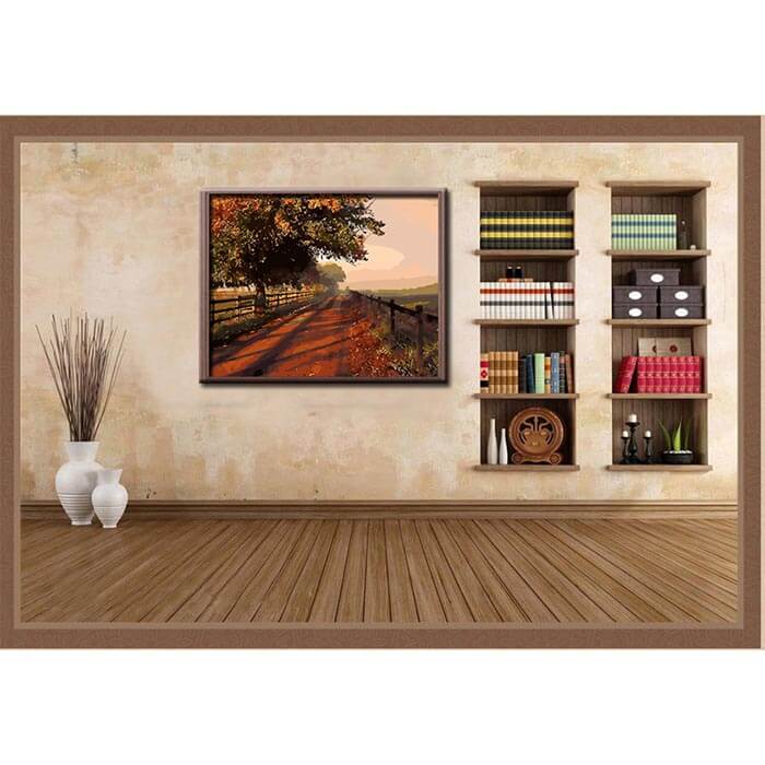Painting by Numbers Pasture Path