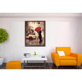 Painting by Numbers Couple Under Parasol