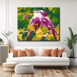 Paint by Numbers Purple Birds