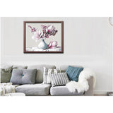 Painting by Numbers Orchids in A Vase