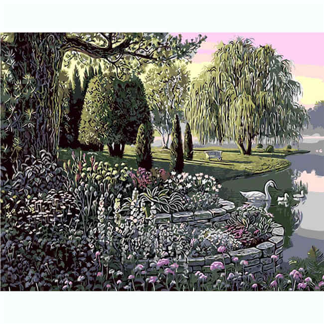 Painting by numbers park