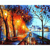 Painting by Numbers Pictures Avenue Blue