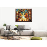 Painting by Numbers Pictures Avenue in The Rain