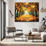 Painting by Numbers Pictures Walking with Dog