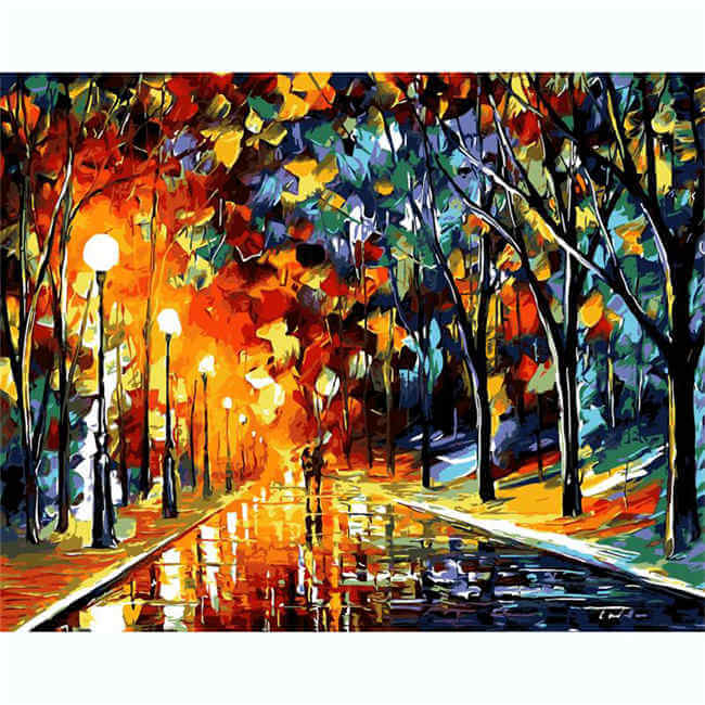 Painting by Numbers Pictures Walk