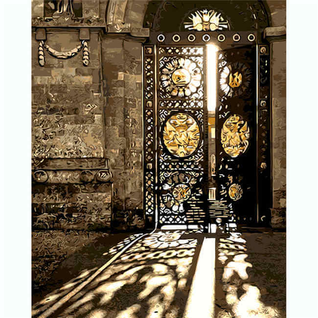 Paint by Numbers Gate