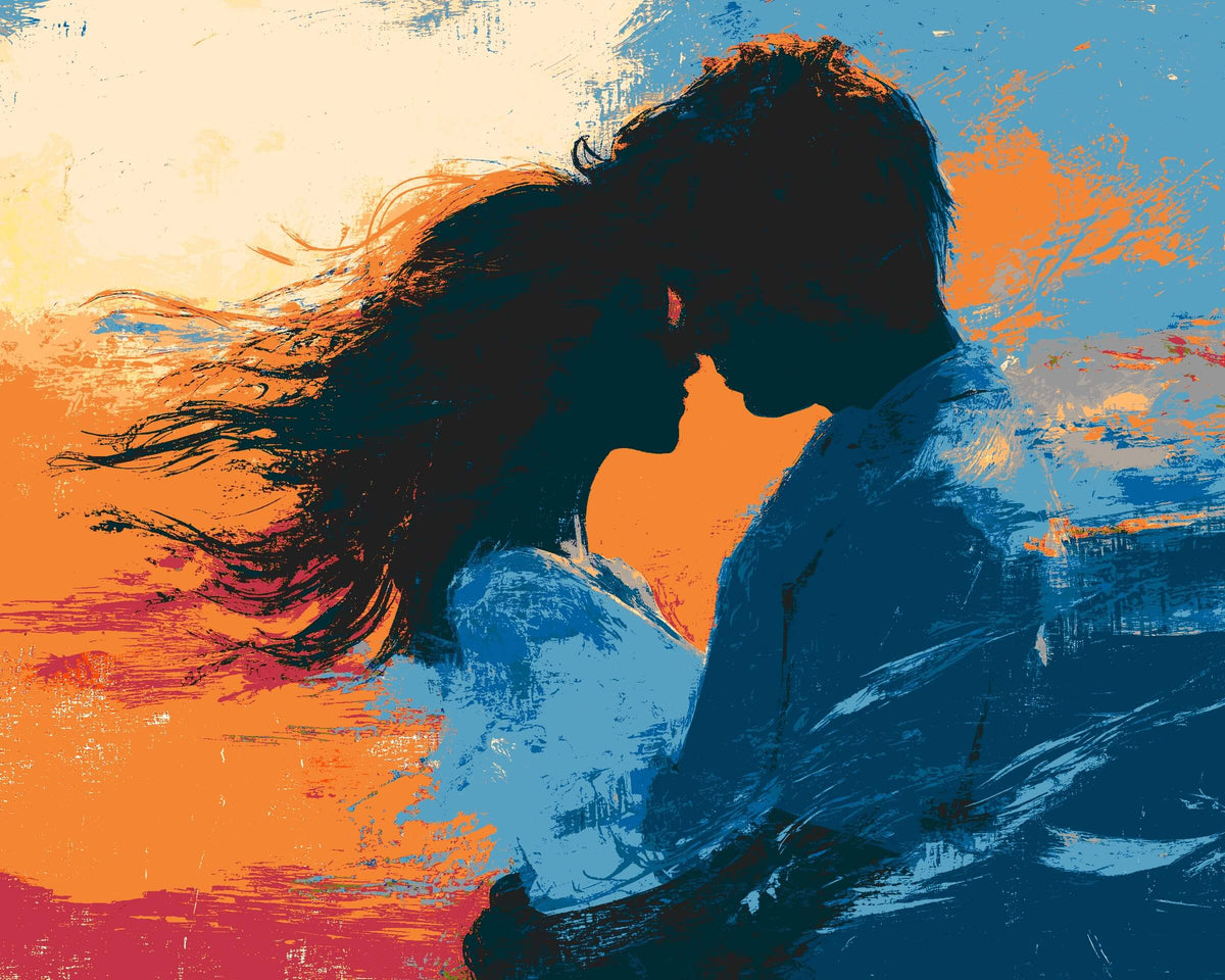 Painting by Numbers Dancing Couple