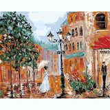 Painting by Numbers People Woman with A Parasol