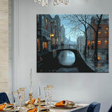 Painting by Numbers Holland Amsterdam Canal