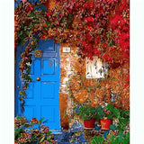 Painting by Numbers Pictures Colorful Front Door