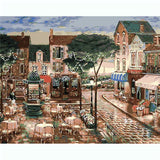 Painting by Numbers Old Town View