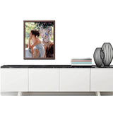 Painting by Numbers Woman in Thought