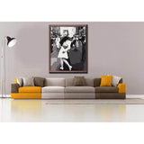 Painting by Numbers Couple in Love Black and White