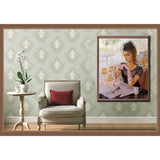 Painting by Numbers Pictures Lady Having Coffee