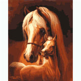 Painting by Numbers Horse and Foal