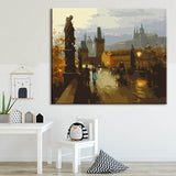 Painting by Numbers Cityscape in the 19th Century