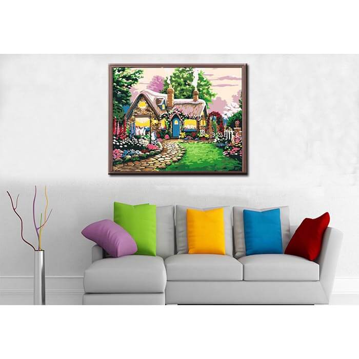 Painting by numbers witch house