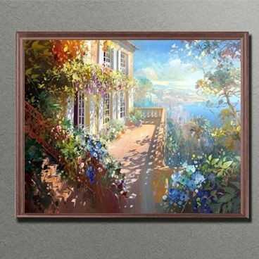 Painting by Numbers Pictures View From The Balcony