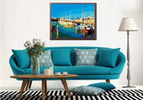 Painting by Numbers Pictures Fishing Harbor
