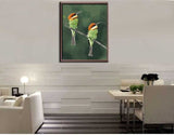 Painting by Numbers Animal Green Bird