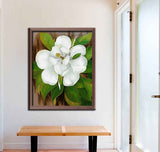 Painting by Numbers Flower White
