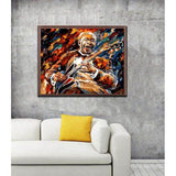 Painting by Numbers Pictures Guitarist