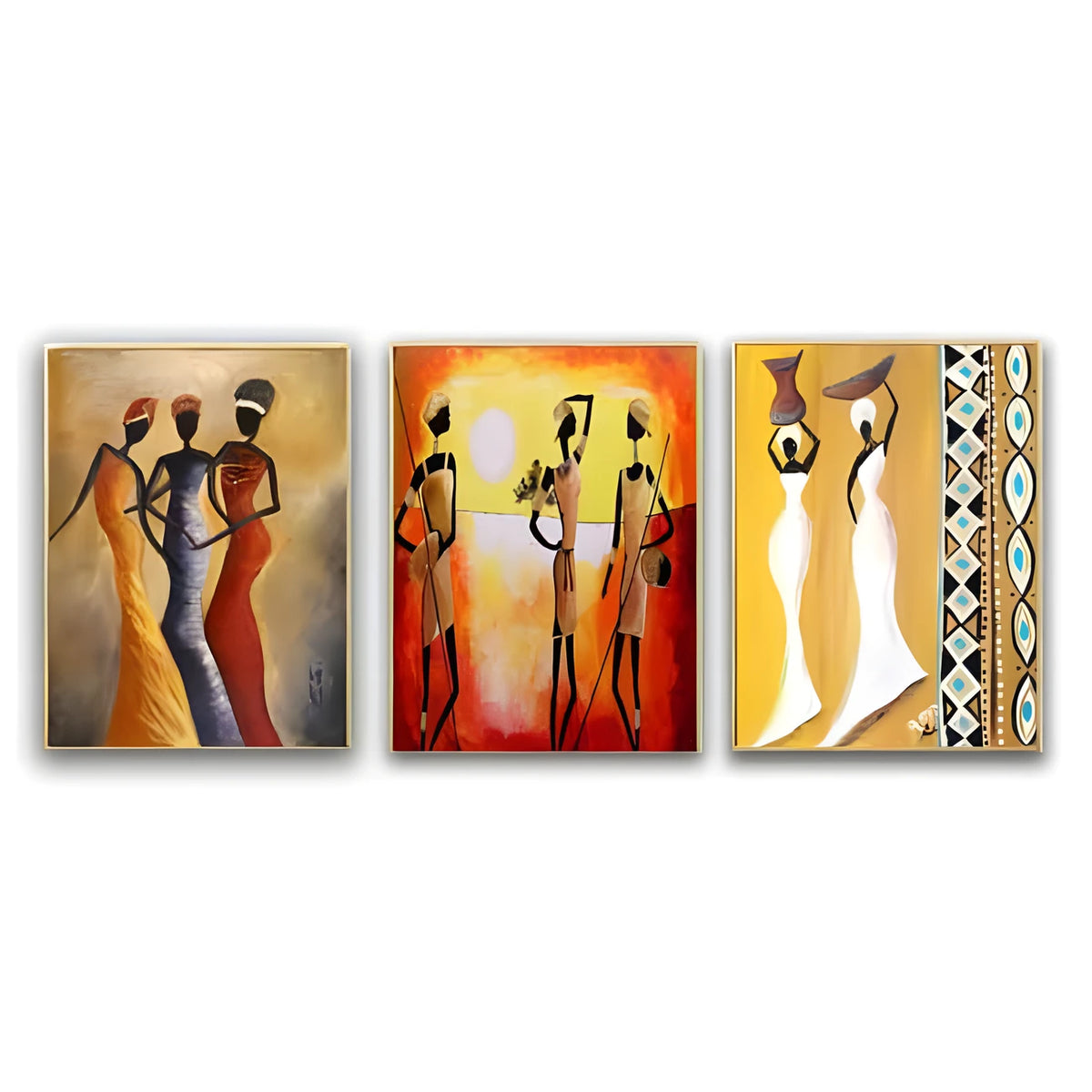 Painting by Numbers Africa 3 Women Decoration