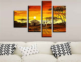 Paint by Numbers Quattro Africa Savannah