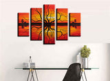 Painting by Numbers Tree Abstract Art Decoration
