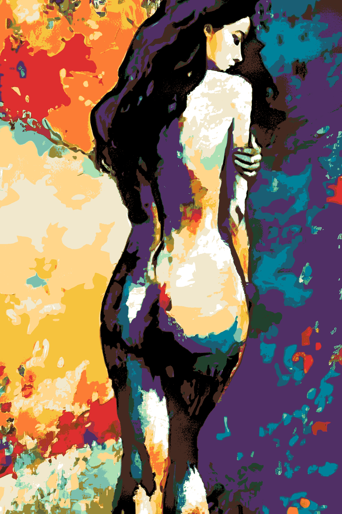 Paint by Numbers Act Shy