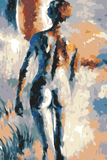 Painting by Numbers Nude Rear View