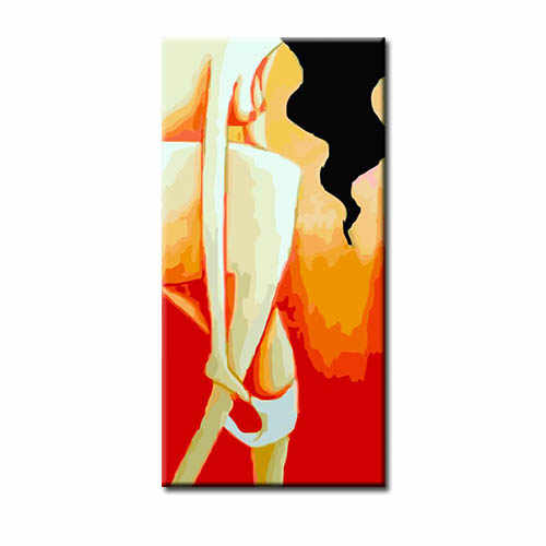 Painting by Numbers Nude Dressing Room
