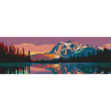 Painting by Numbers Mountain Lake Reflection