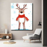Painting by Numbers Deer with Scarf